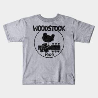 WoodStock 1969 Kids T-Shirt